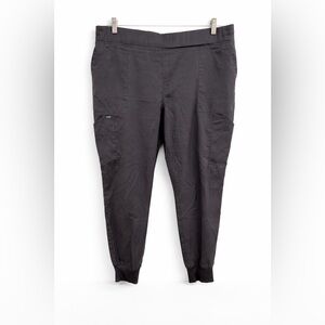 Landau ProFlex Petite Jogger Scrub Pants XXL Graphite Stretch Medical